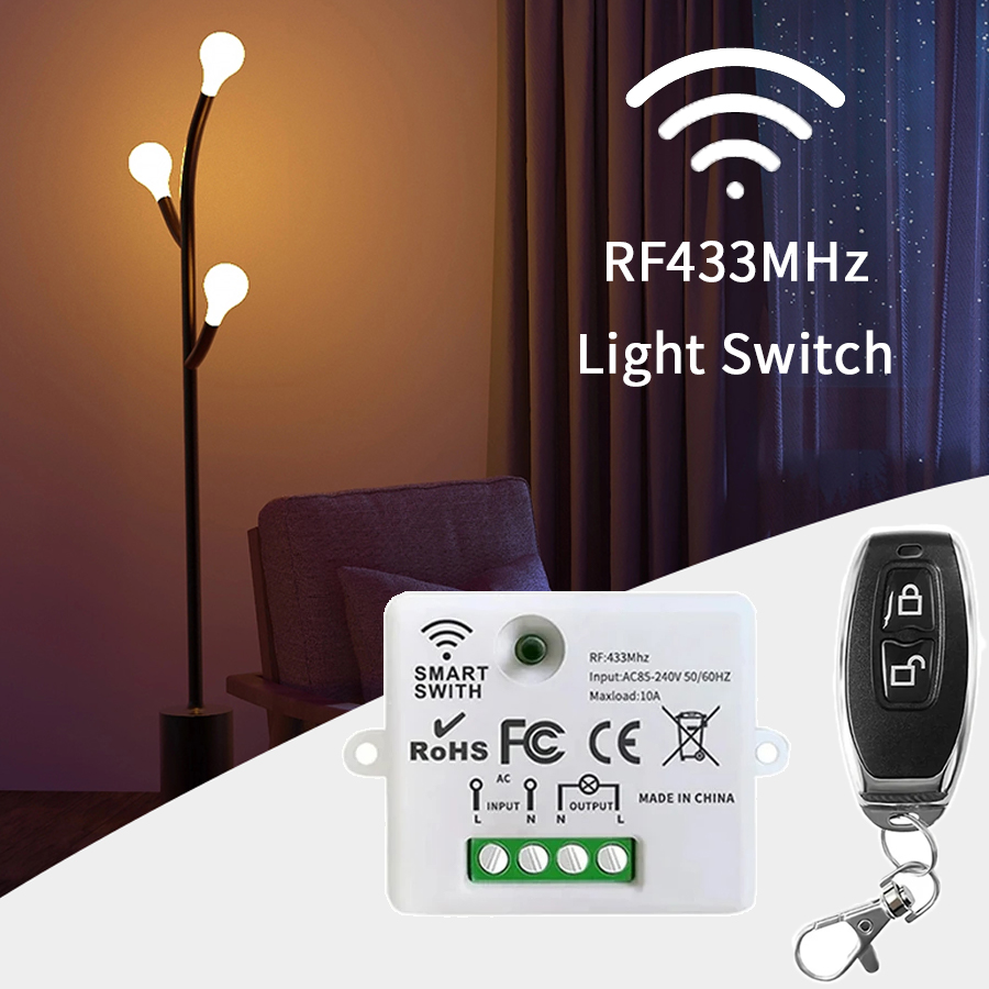 Smart Ir Remote Controller - RF 433MHz Wireless Remote Control Switch