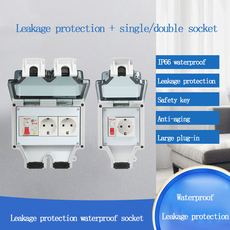 Smart Outdoor Plug - Outdoor Waterproof Socket 86 Type Waterproof