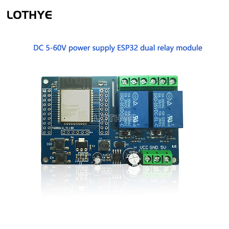 Smart Home Esp32 - ESP32 Dual Channel Wifi Bluetooth Relay