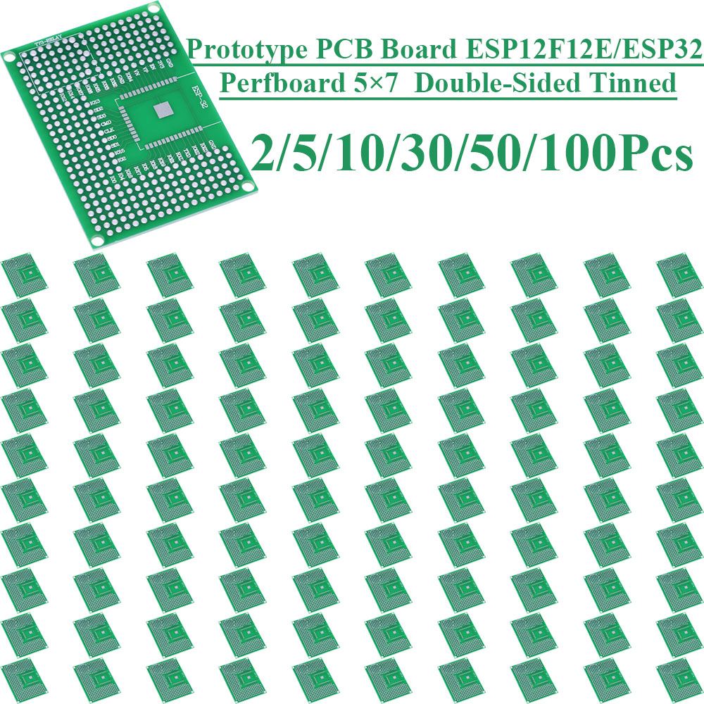 Smart Home Esp32 - 2~100Pcs 5X7 Double Sided Tin Plated