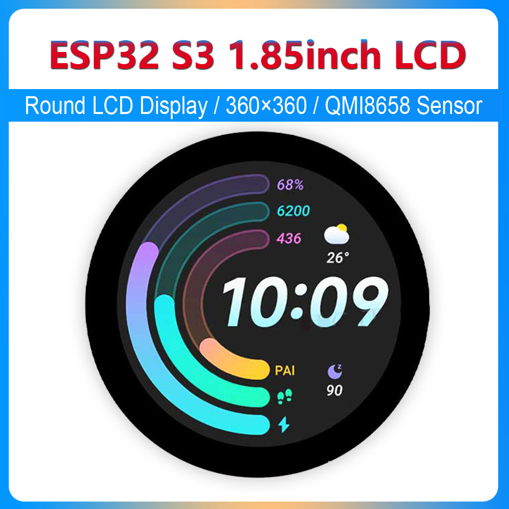 Smart Home Arduino - ESP32 S3 1.85 inch Round LCD