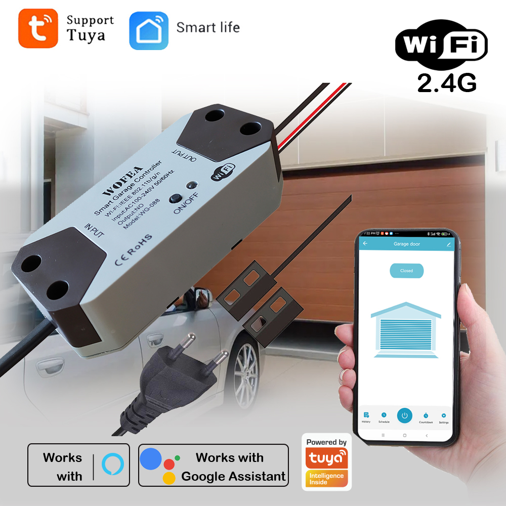 Smart Home Nest - Smart Garage Door Opener Controller, EU