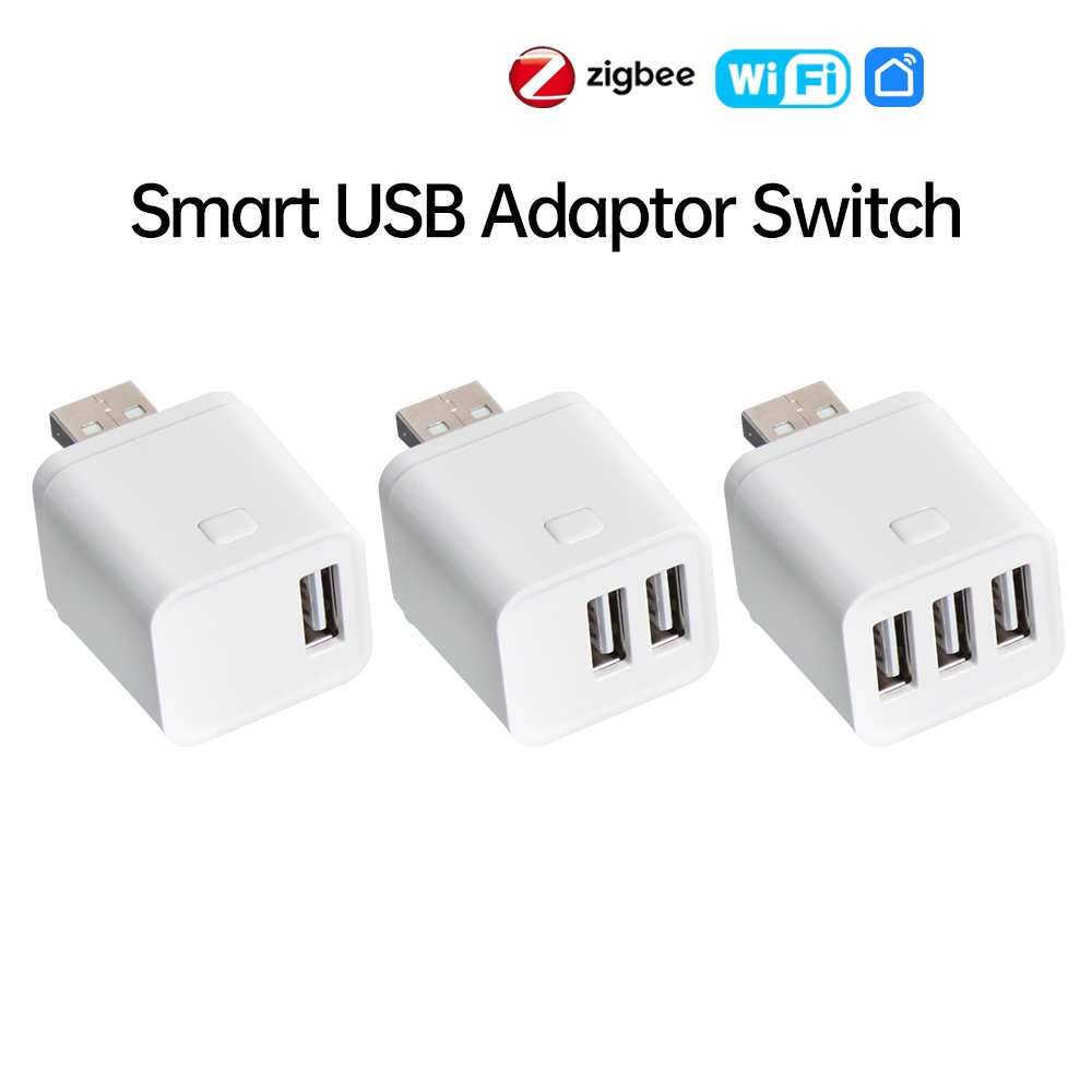 Smart Home Miniature - Smart WiFi/Zigbee Micro USB Adaptor Switch