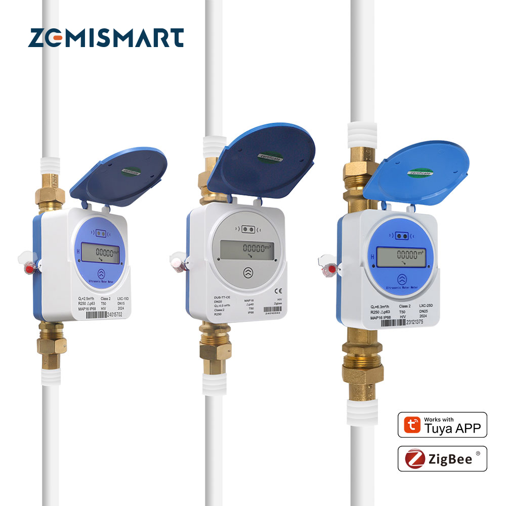 Smart Home Display - Zemismart Zigbee Smart Ultrasonic Water Meter