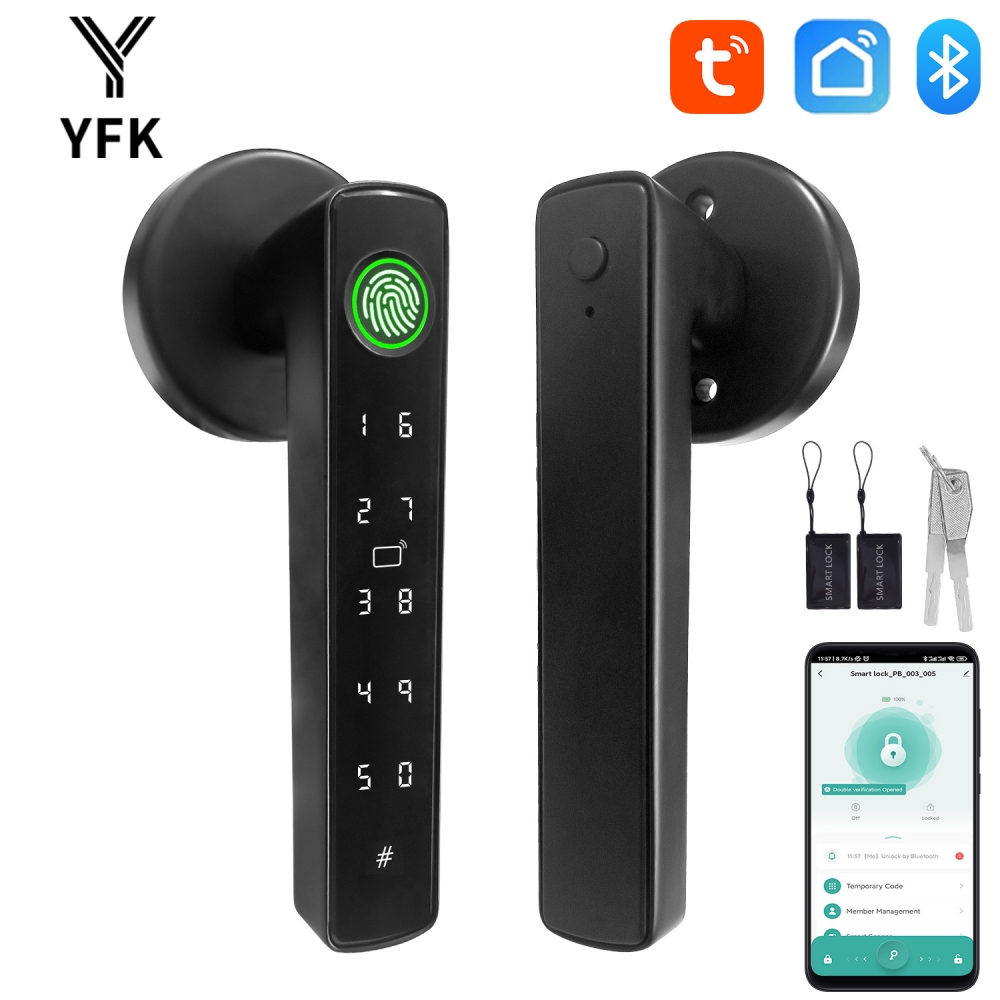 Smart Home Website - YFK Tuya 5-in-1 Smart Door Handle