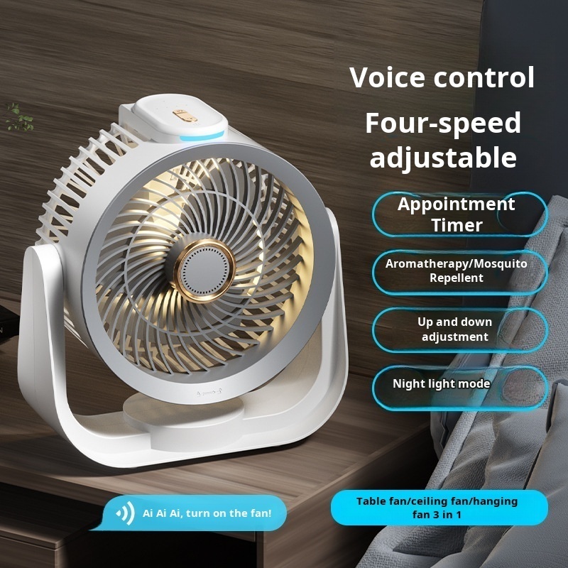 Smart Desk Fan Voice Activated - огляд і ціна Smart Night Light