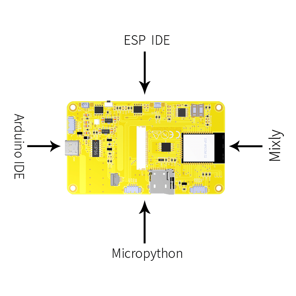 ESP32 Arduino LVGL WIFI&Blueto - огляд і ціна Smart Home Arduino