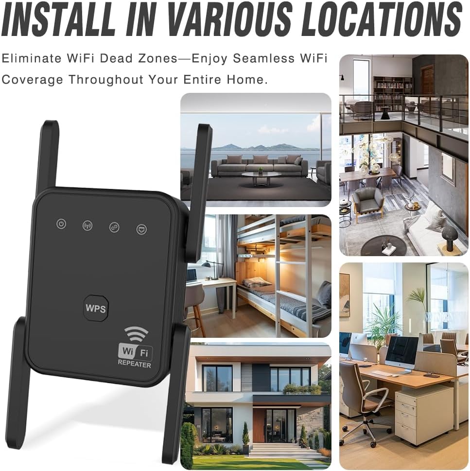 2026 New WiFi Repeater 300Mbps - огляд і ціна Smart Home Network