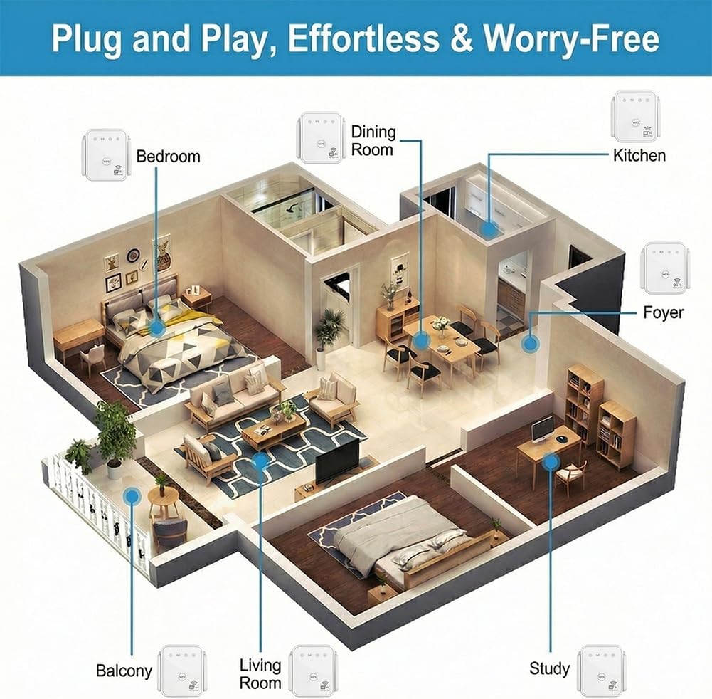 2026 New WiFi Repeater 300Mbps - огляд і ціна Smart Home Network