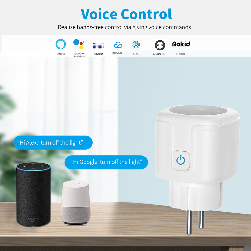 Work With TUYA Smart Plug WiFi - огляд і ціна Smart Outdoor Plug