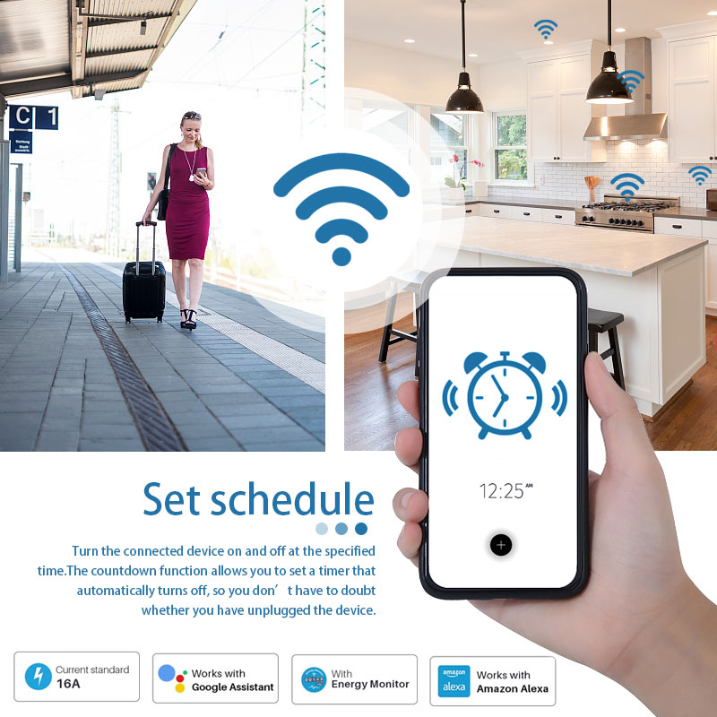 Work With TUYA Smart Plug WiFi - огляд і ціна Smart Outdoor Plug
