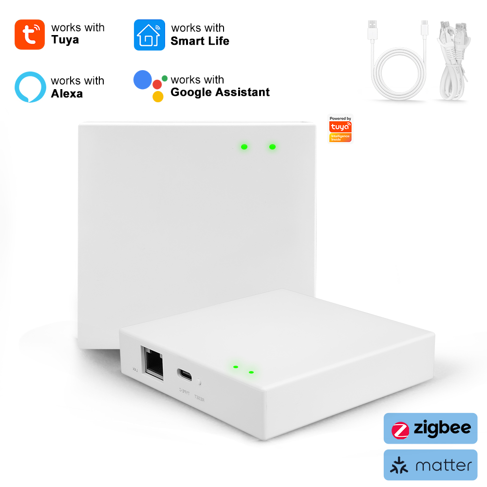 Tuya Zigbee Matter Wired Gatew - огляд і ціна Smart Home Offline System
