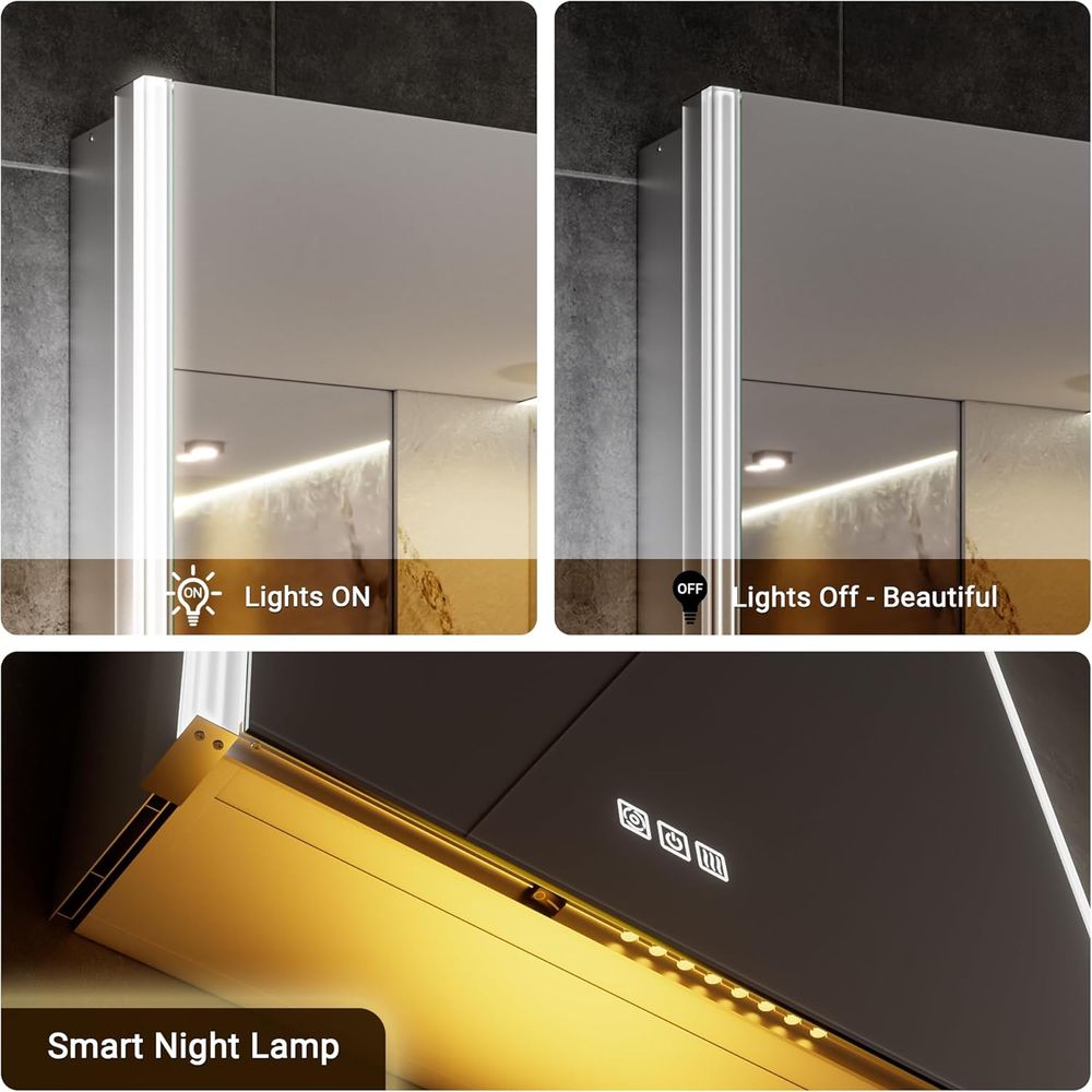 20x32 Lighted Medicine Cabinet - огляд і ціна Smart Home Or Smart Home