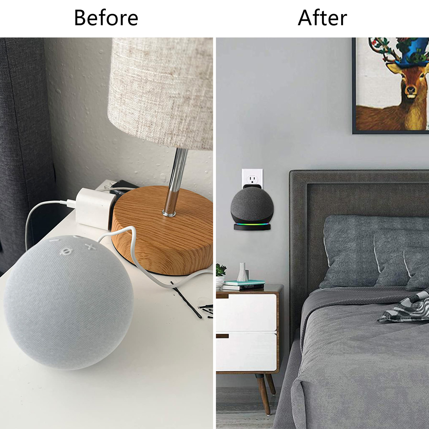 Wall Outlets Holder for Echo D - огляд і ціна Amazon Speaker Echo Pop