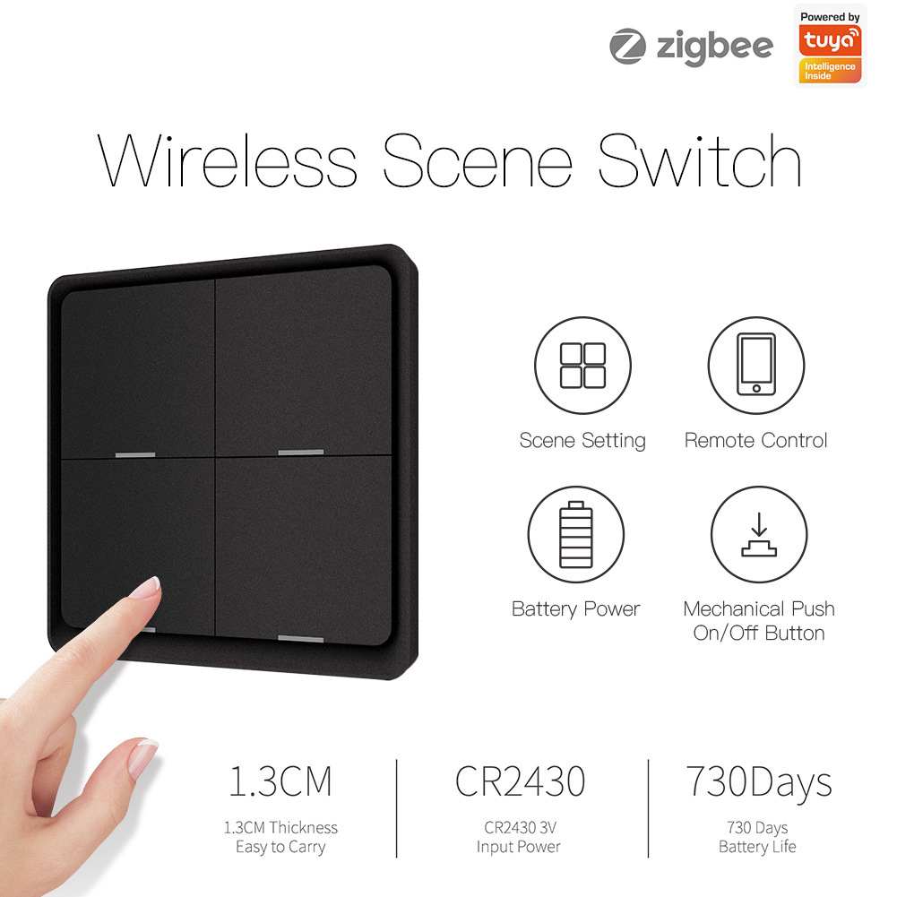 TUYA Smart Home Life Zigbee Sc - огляд і ціна Smart Home Key