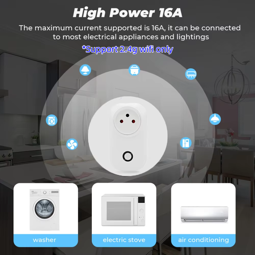Tuya Smart Socket IsraeL Plug  - огляд і ціна Smart Outdoor Plug