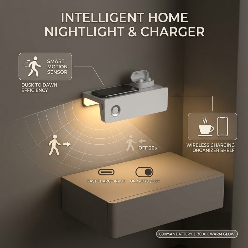 Wireless LED Closet Lamp Smart - огляд і ціна Smart Night Light