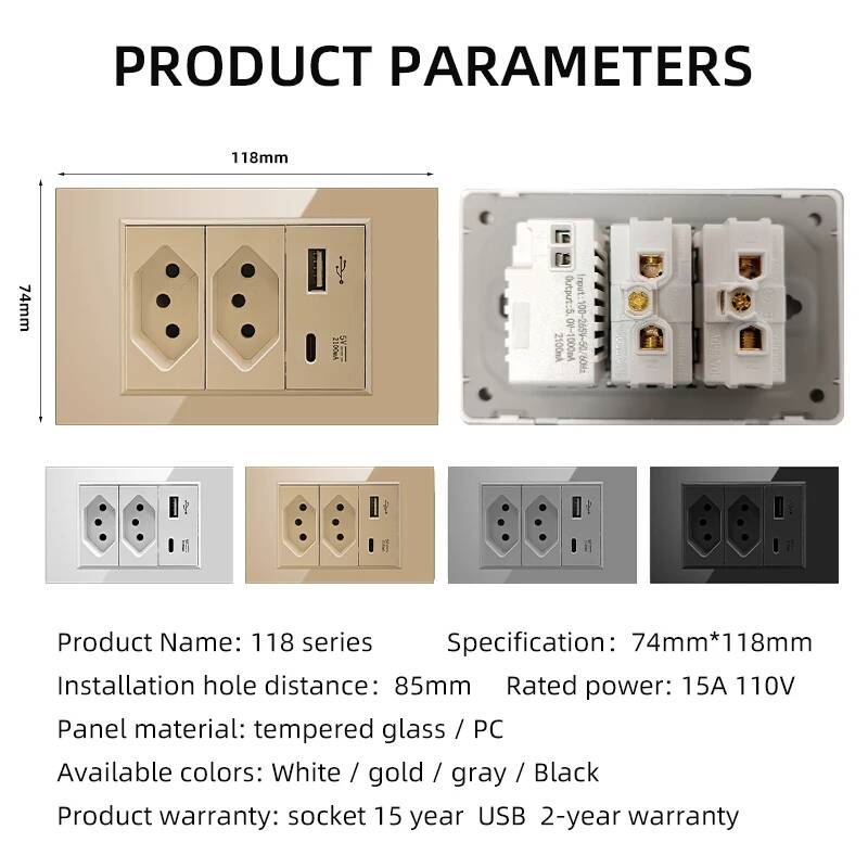 Herepow Brazil Standard Dual U - огляд і ціна Smart Home Or Smart Home