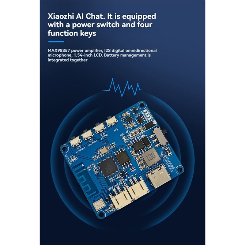 HFES AI Voice Module With Mic  - огляд і ціна Smart Home Display