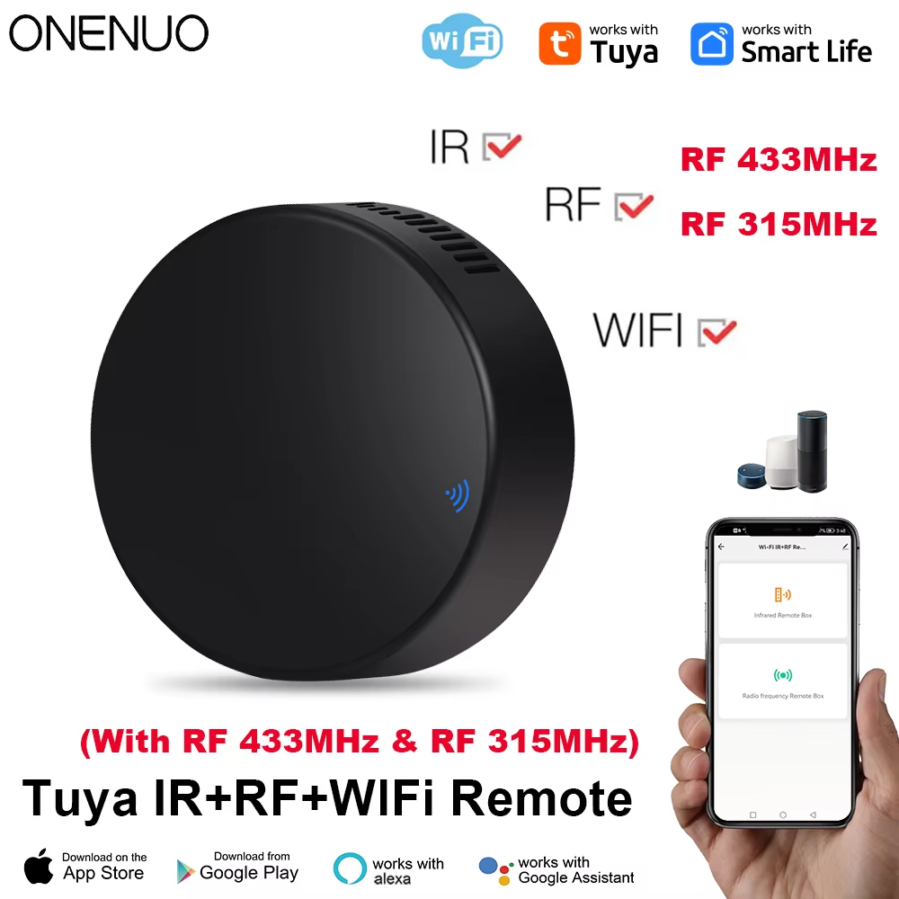 Tuya WiFi RF IR Remote Control - огляд і ціна Smart Ir Remote Controller