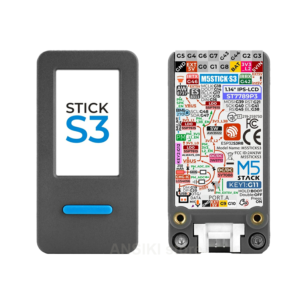 M5Stack M5StickS3 ESP32-S3 IoT - огляд і ціна Smart Home Control Panel