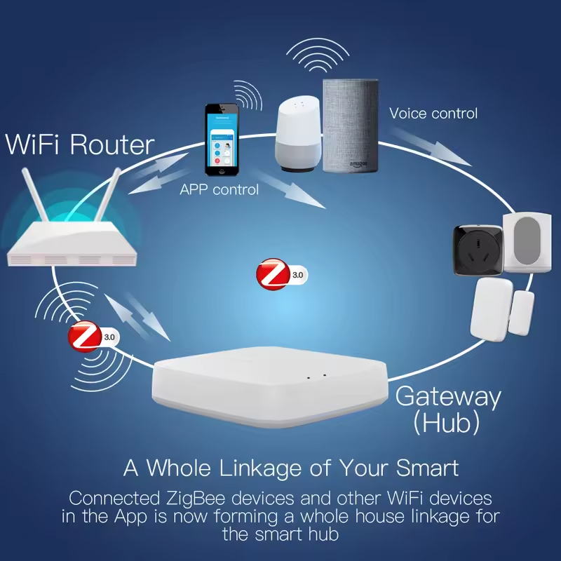 Moes Tuya ZigBee 3.0 Smart Gat - огляд і ціна Smart Home Nest