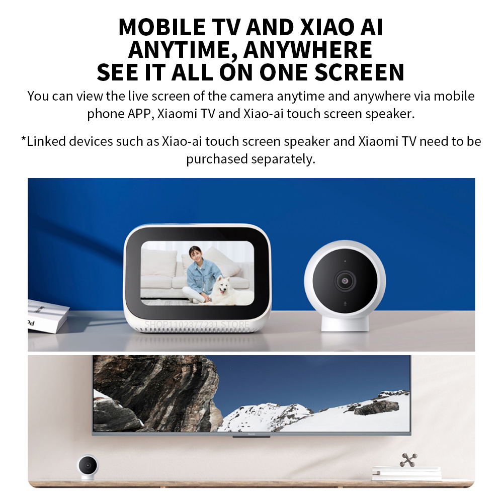 XIAOMI Smart IP Camera Standar - огляд і ціна Smart Home Future