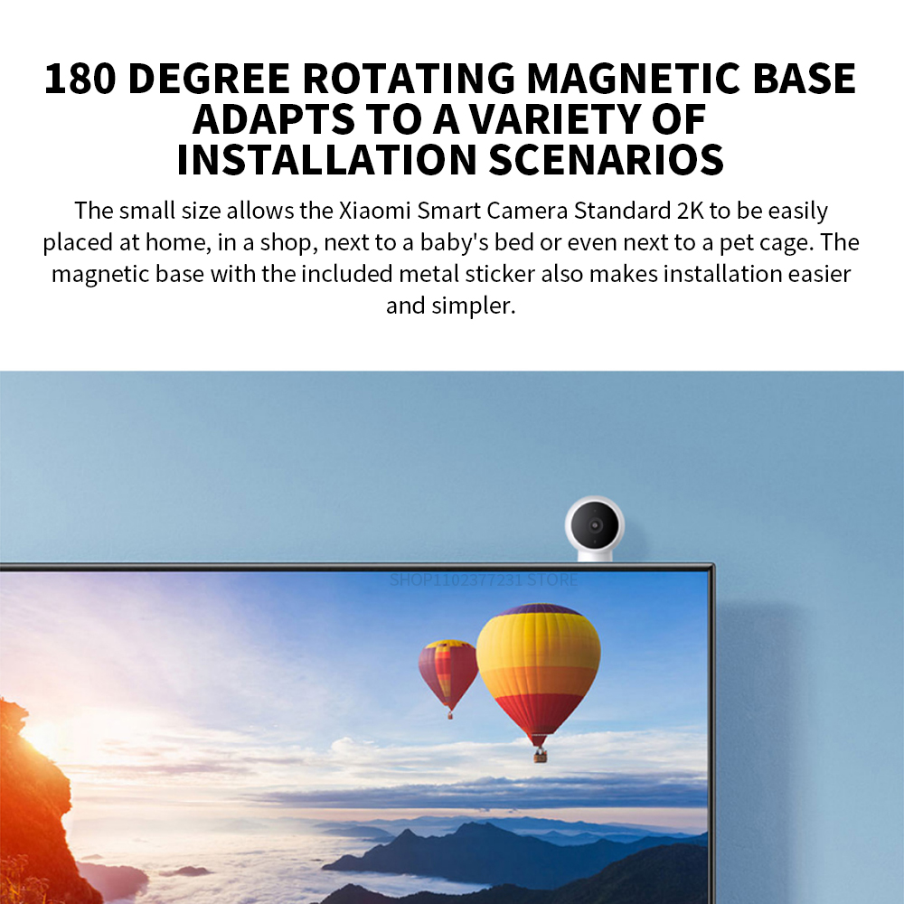 XIAOMI Smart IP Camera Standar - огляд і ціна Smart Home Future