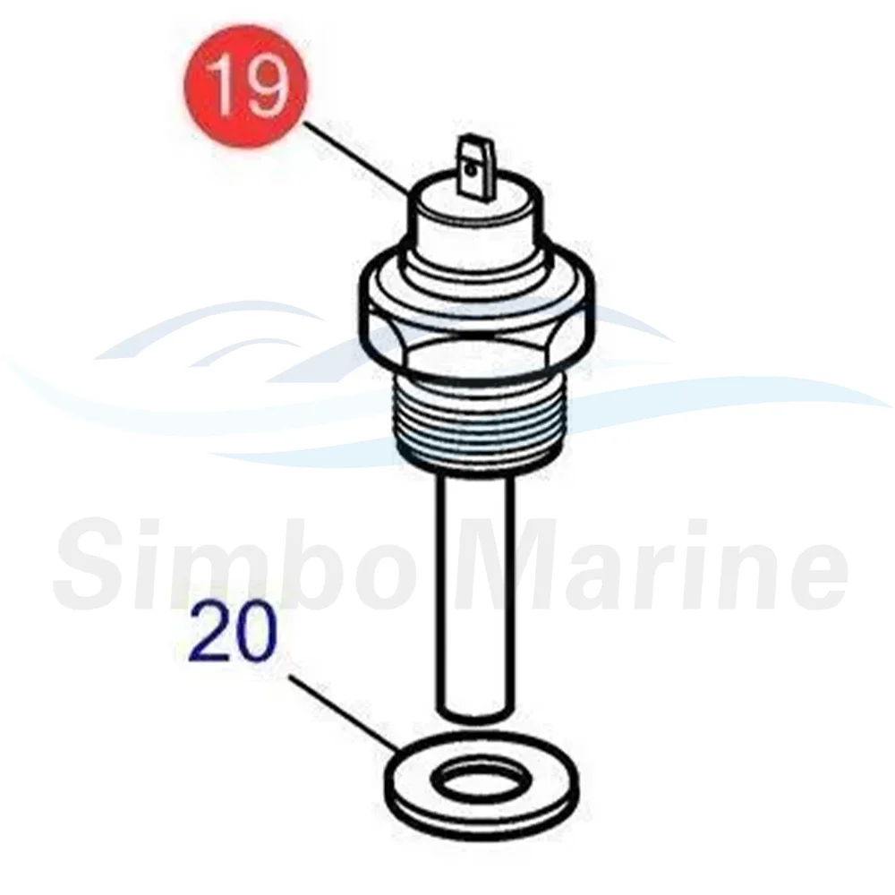 3/8 Inch Temperature Sensor Se - огляд і ціна Temperature Sensor