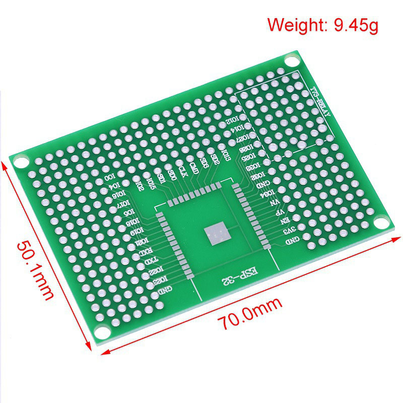 2~100Pcs 5X7 Double Sided Tin  - огляд і ціна Smart Home Esp32