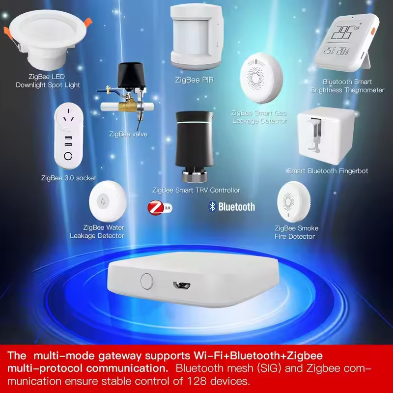 MOES Tuya ZigBee3.0 Smart Hub, - огляд і ціна Smart Home Nest