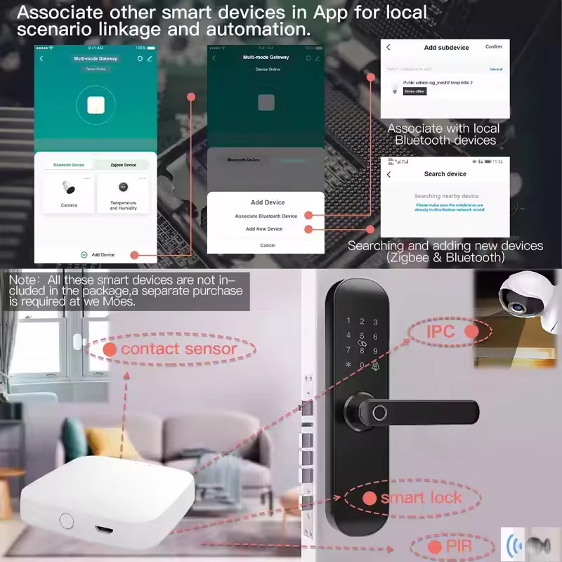 MOES Tuya ZigBee3.0 Smart Hub, - огляд і ціна Smart Home Nest