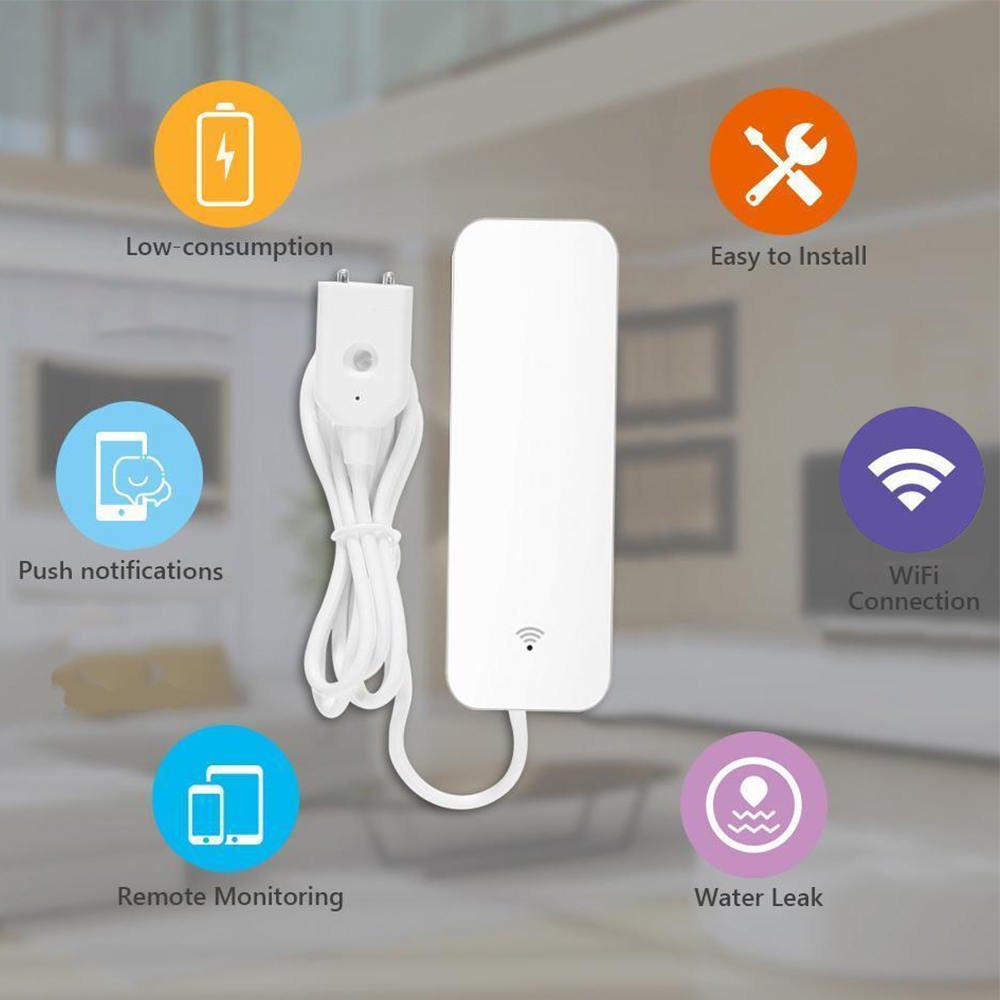 Tuya WiFi Water Leak Sensor, W - огляд і ціна Smart Home Network