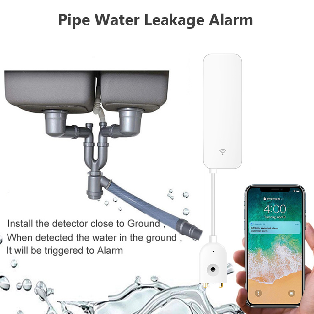 Tuya WiFi Water Leak Sensor, W - огляд і ціна Smart Home Network