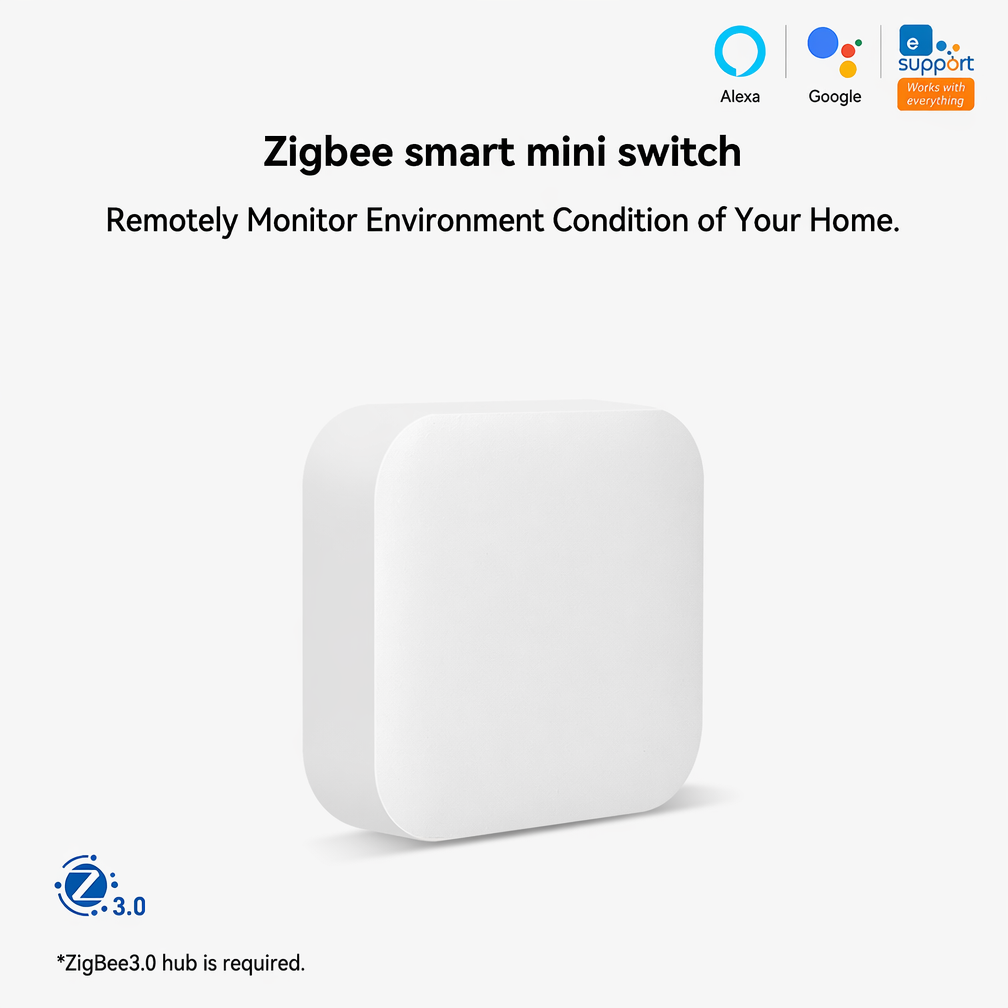 Mini Wireless Switch ZigBee Em - огляд і ціна Smart Home Miniature