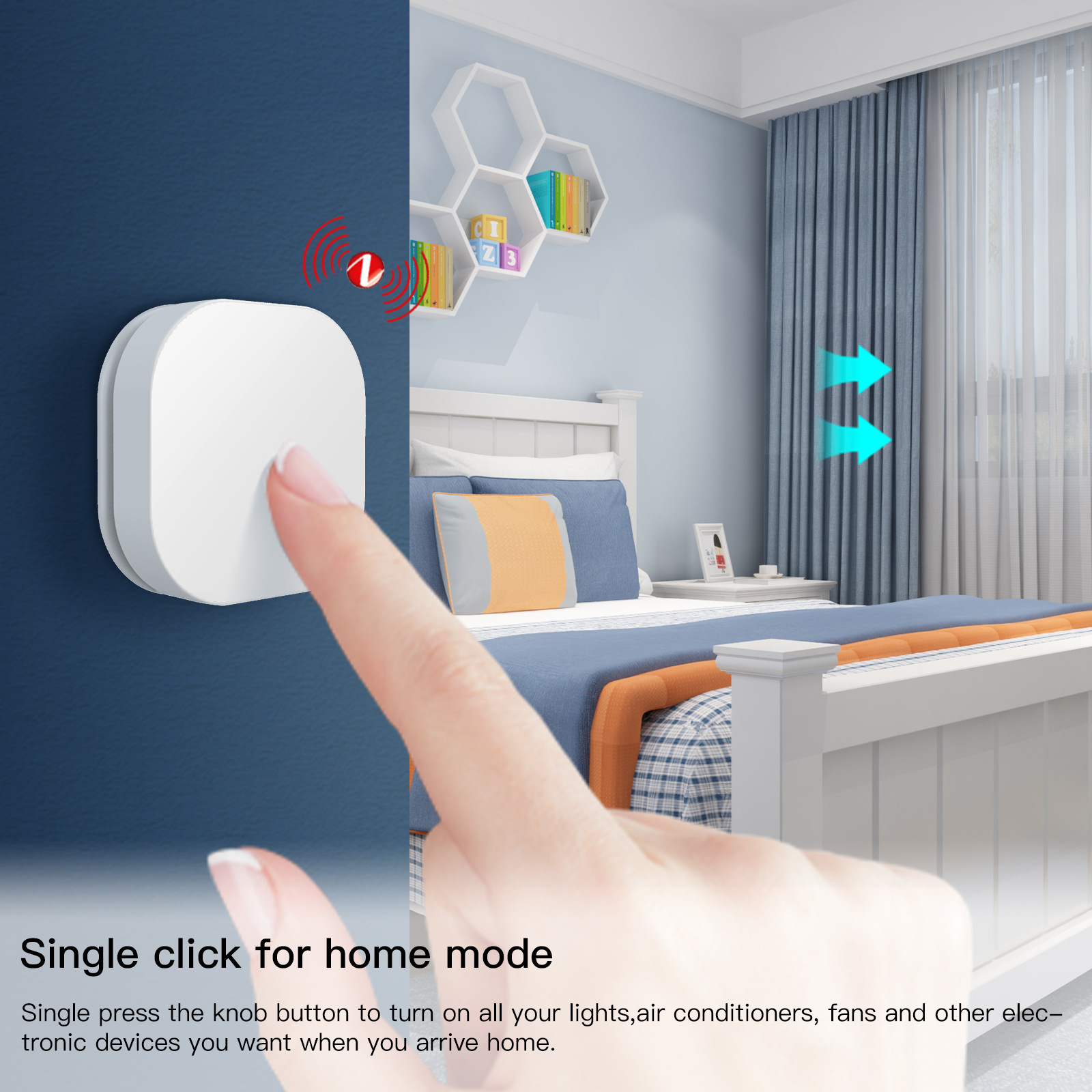 Mini Wireless Switch ZigBee Em - огляд і ціна Smart Home Miniature