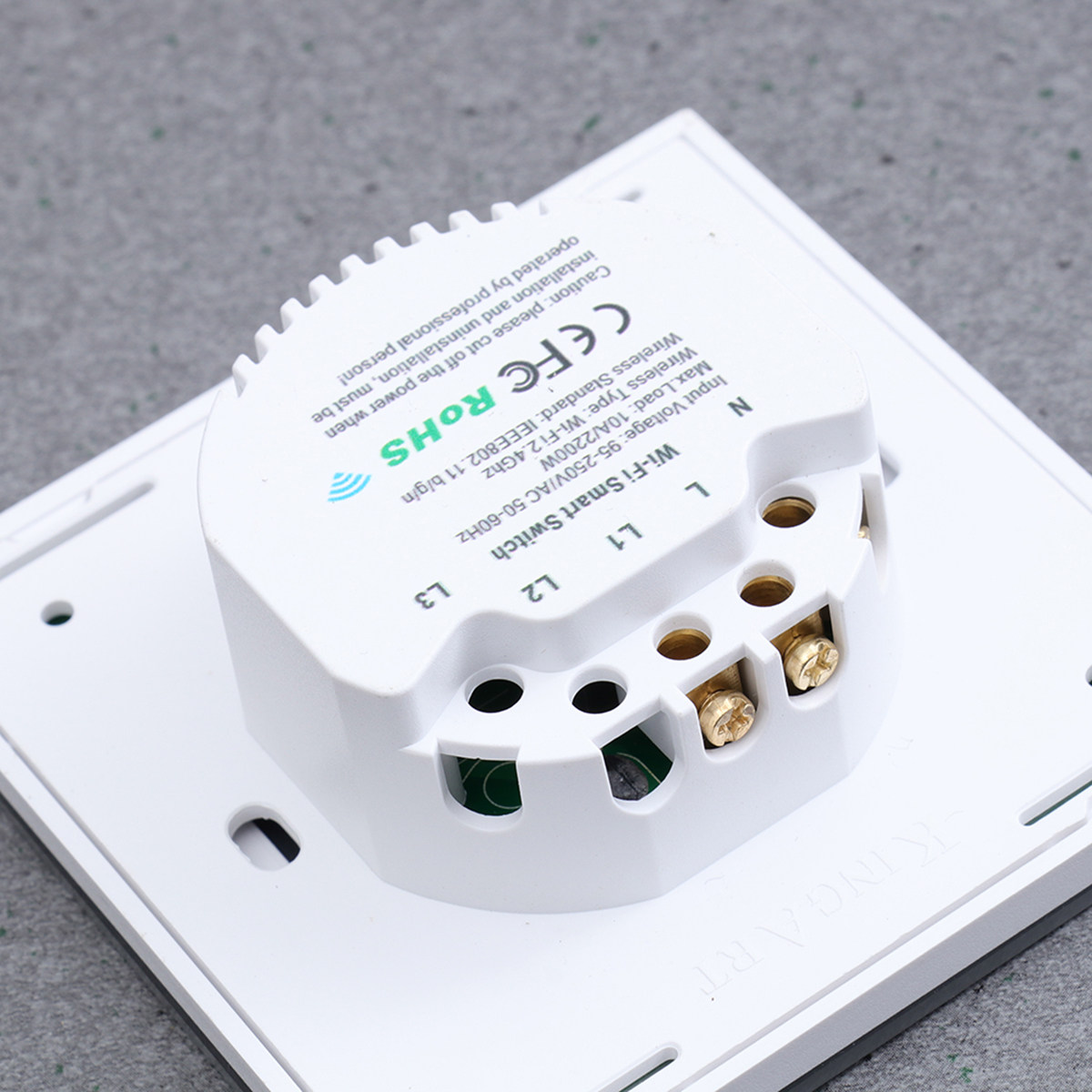 WiFi Touch Switch Panel 1 Gang - огляд і ціна Smart Home Control Panel