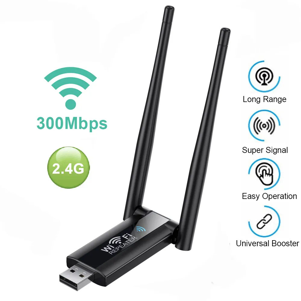 300Mbps Wireless WiFi Repeater - огляд і ціна Smart Home Network