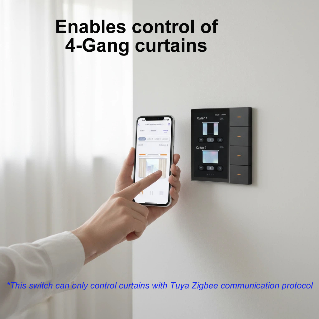F3-pro Tuya Smart Panel ZigBee - огляд і ціна Smart Home Control Panel