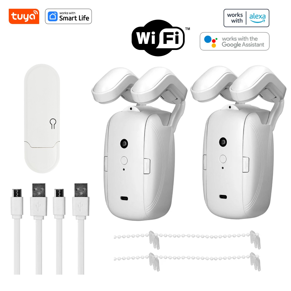 1/2PCS Tuya Smart WiFi Curtain - огляд і ціна Smart Home Nest