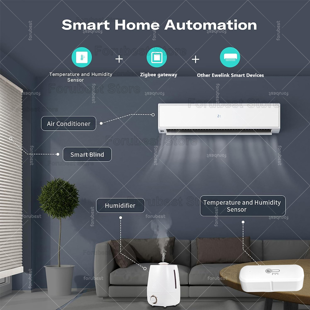 ZigBee Temperature And Humidit - огляд і ціна Smart Home Bridge