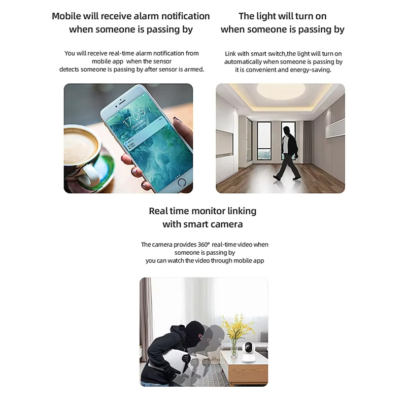 Smart PIR Motion Sensor WiFi Z - огляд і ціна Smart Home Network