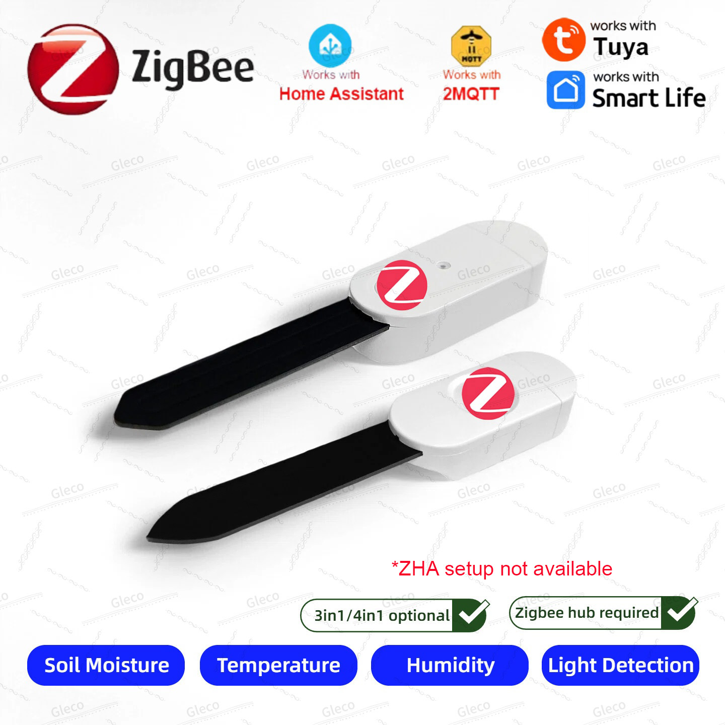 Zigbee Soil Moisture Sensor Me - огляд і ціна Smart Home Villa
