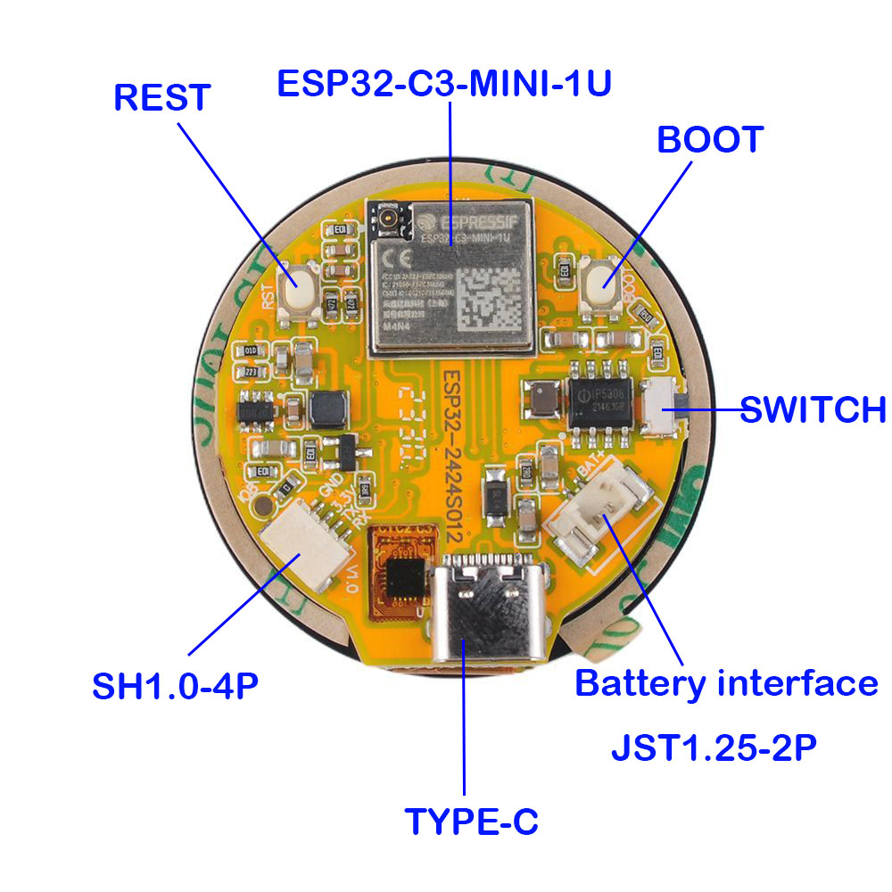 ESP32 Display 1.28 inch ESP32- - огляд і ціна Smart Home Arduino
