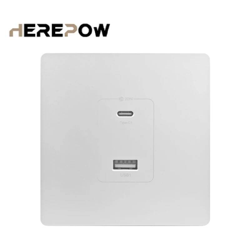 Herepow Wall Power Socket With - огляд і ціна Smart Home Or Smart Home
