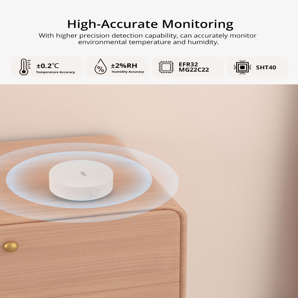 SONOFF SNZB-02P Smart ZigBee T - огляд і ціна Temperature Sensor