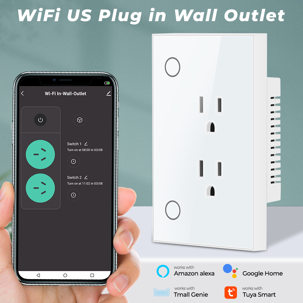 16A Tuya Wifi Socket Us Plug O - огляд і ціна Smart Outdoor Plug
