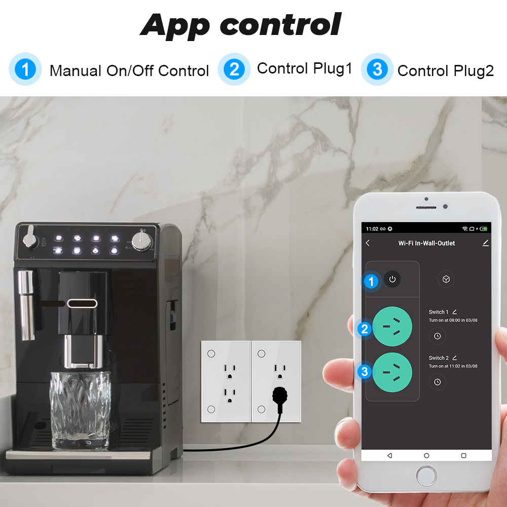 16A Tuya Wifi Socket Us Plug O - огляд і ціна Smart Outdoor Plug