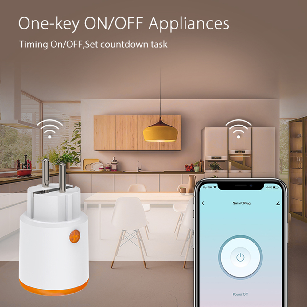 Smart Zigbee Plug Socket 3680W - огляд і ціна Smart Home Nest
