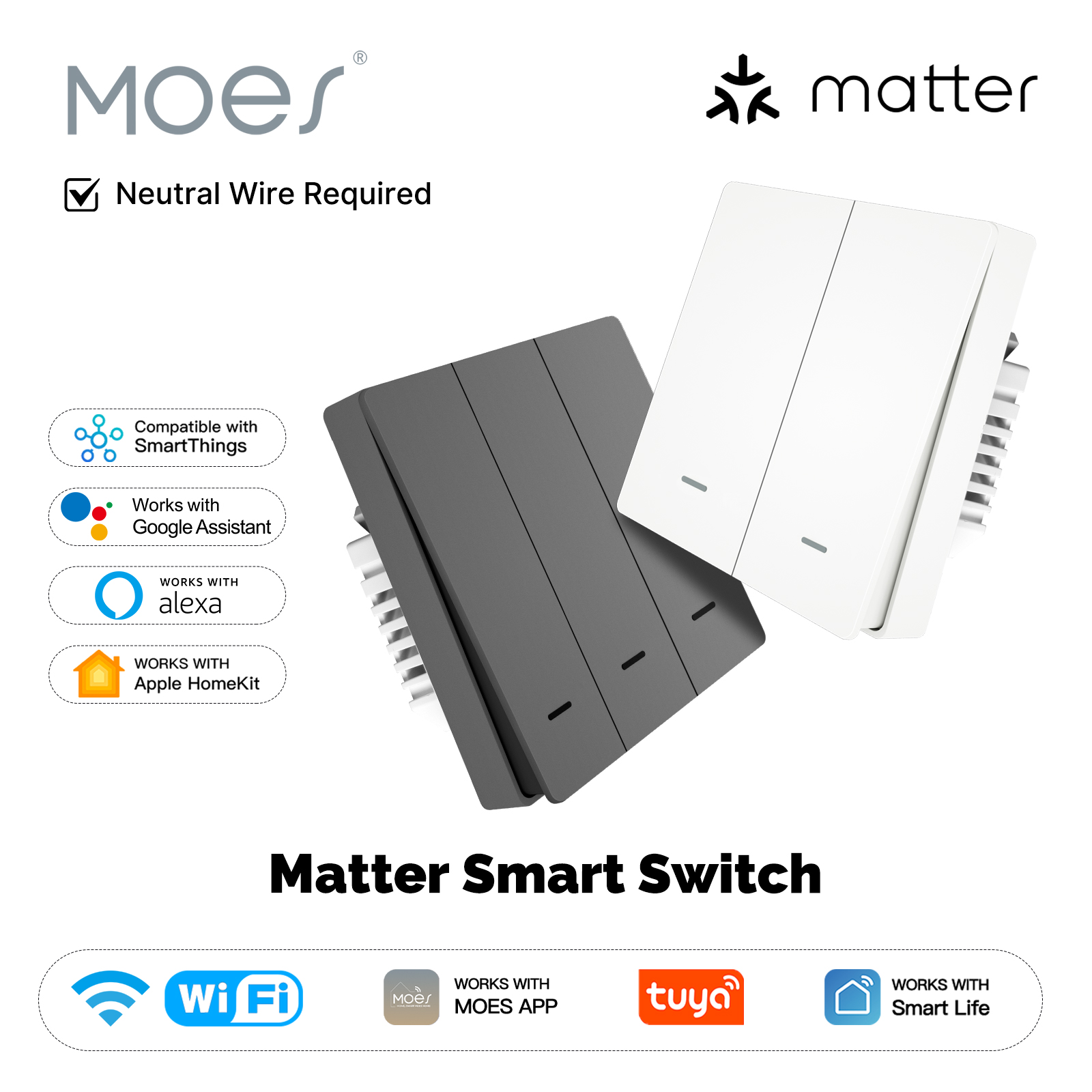 MOES Matter Tuya WiFi Smart Li - огляд і ціна Smart Ir Remote Controller
